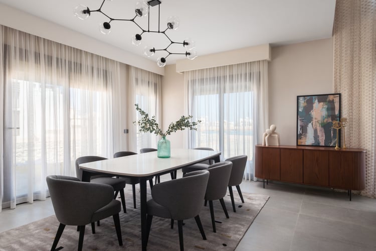 Dining Table With Marble Top
